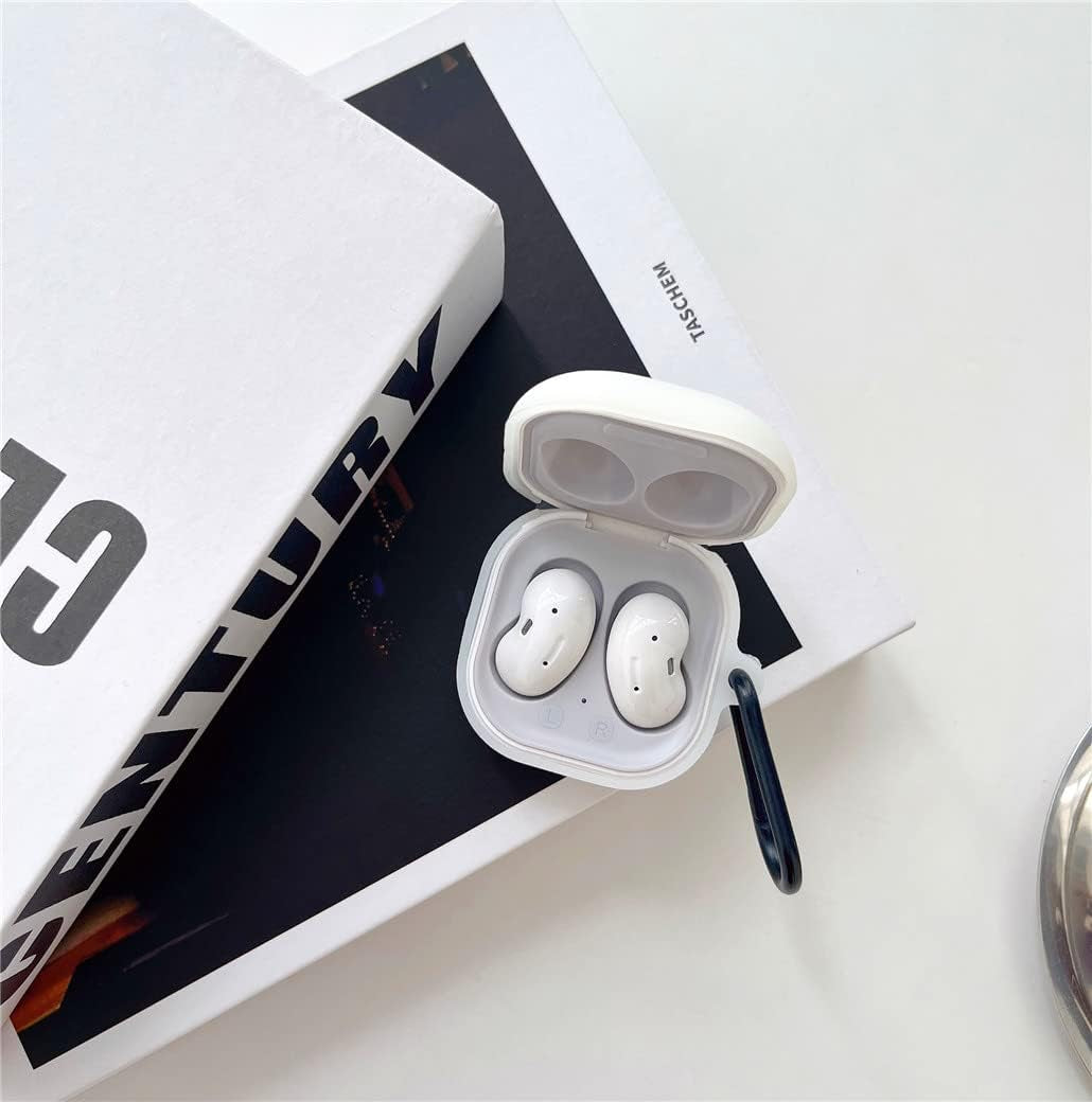 Suitable for Samsung Galaxy Buds 2 Pro Case/Galaxy Buds Pro Case/Galaxy Buds 2 Case/Galaxy Buds Live Case/Cartoon Skull Character Skin，With Keychain Protective Cover Accessories (Skull)  Yvonne Zhang   