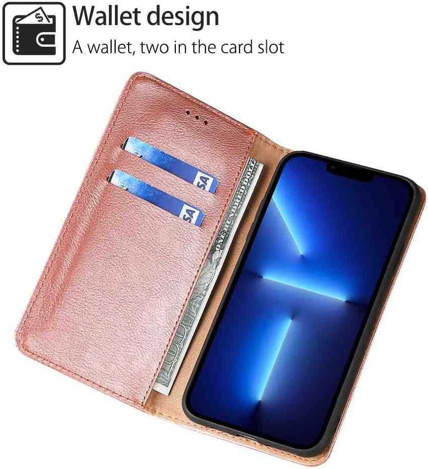 BANLEI2U Phone Cover Wallet Folio Case for LG V30, Premium PU Leather Slim Fit Cover for LG V30, Good Touch, Golden  BANLEI2U   