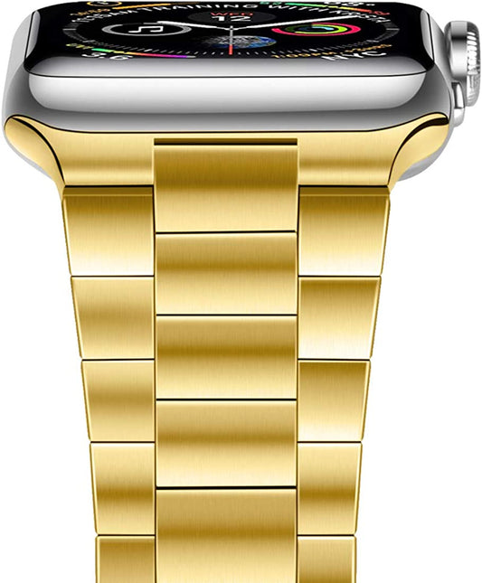 Iiteeology Compatible with Apple Watch Band 42Mm 44Mm 45Mm 49Mm 38Mm 40Mm 41Mm, Upgraded Solid Business Stainless Steel Band for Apple Iwatch Ultra SE Series 8 7 6 5 4  iiteeology   