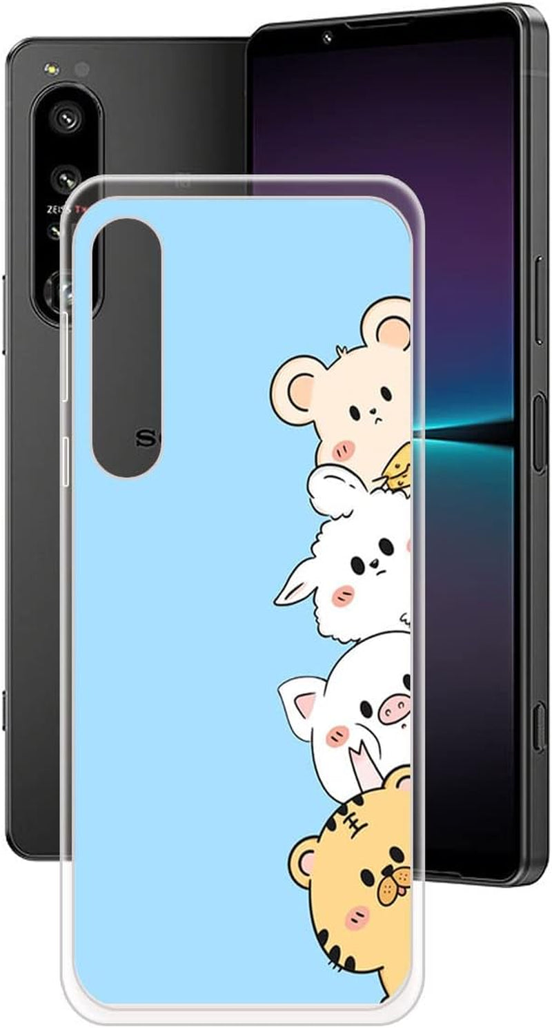 LCEHTOGYE Case for Sony Xperia 10 V, Slim Shock-Absorption Anti-Scratch Black Soft TPU Bumper Protective Phone Case Cover for Sony Xperia 10 V (6,1") - KE101  LCEHTOGYE Ke78  