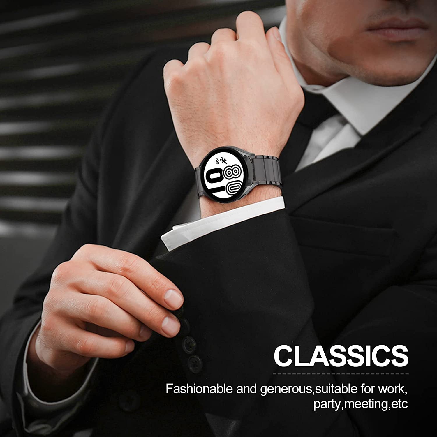 Oribox 20Mm Watch Bands Compatible for Watch Bands,Samsung Galaxy Watch 4 Band,Galaxy Watch Active 2 Bands,Galaxy Watch 4, Galaxy Watch 3 41Mm,Galaxy Watch 42Mm,High-Grade Adjustable Strap Magnetic Wristband for Men Women  ORIbox   