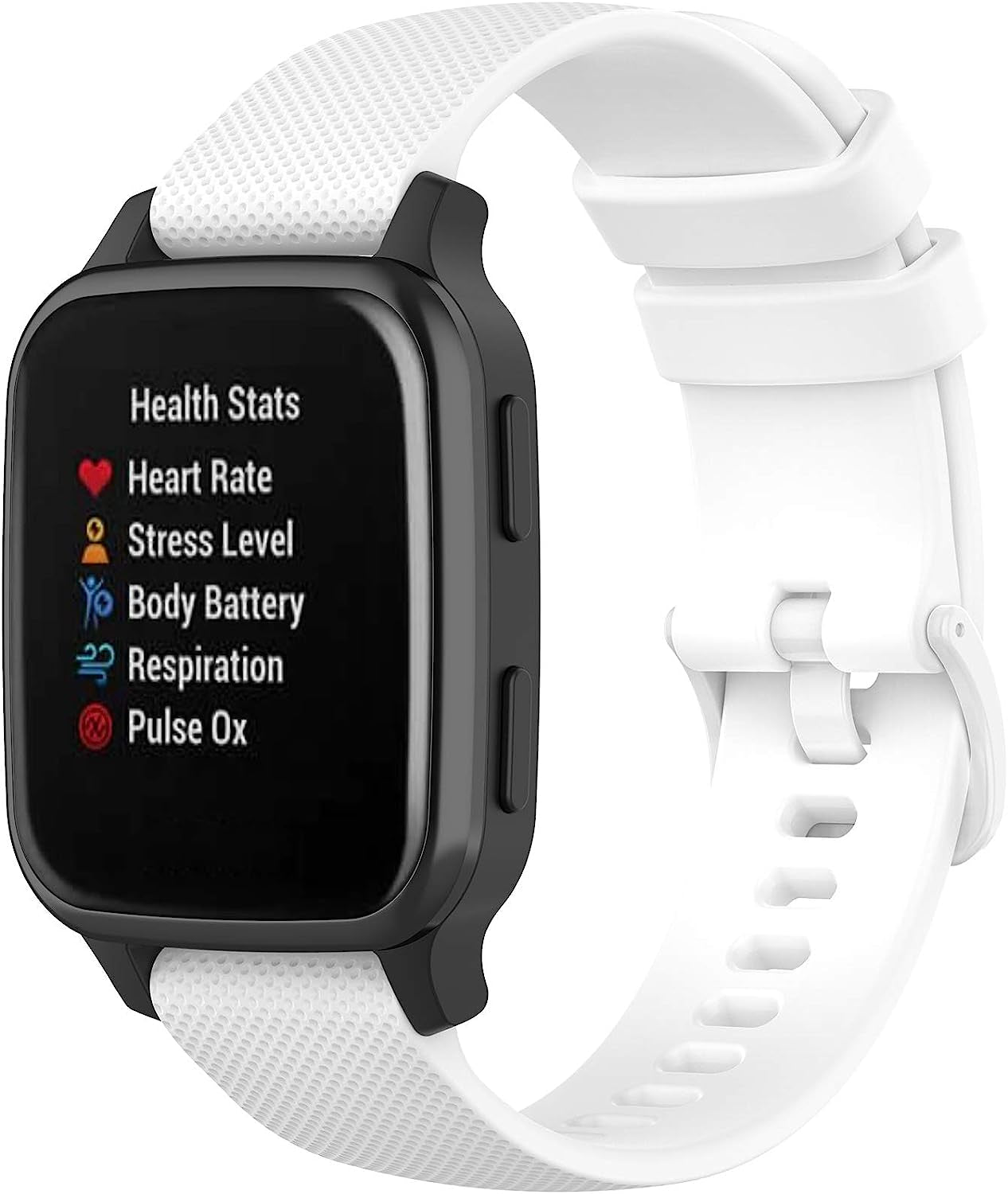 Tencloud 6-Pack Bands Compatible with Garmin Venu 2 plus Venu SQ 20Mm Wrist Strap Quick Release Waterproof Soft Silicone Band for Venu Sq Music Smartwatch  TenCloud   