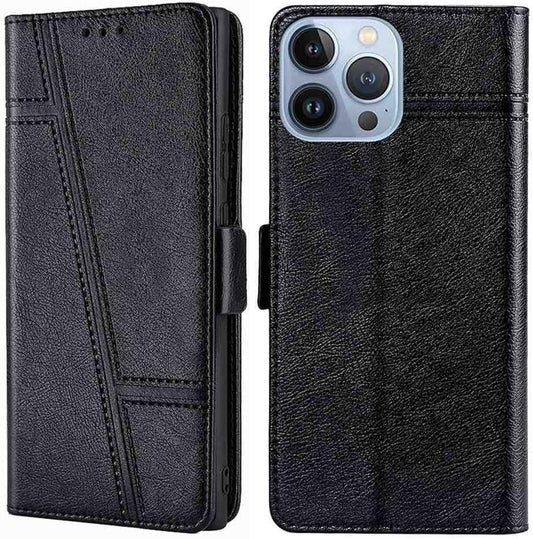 Cyr-Guard Phone Cover Wallet Folio Case for LG V30, Premium PU Leather Slim Fit Cover for LG V30, 1 Photo Frame Slot, Friendly Fit, Black  Cyr-Guard   