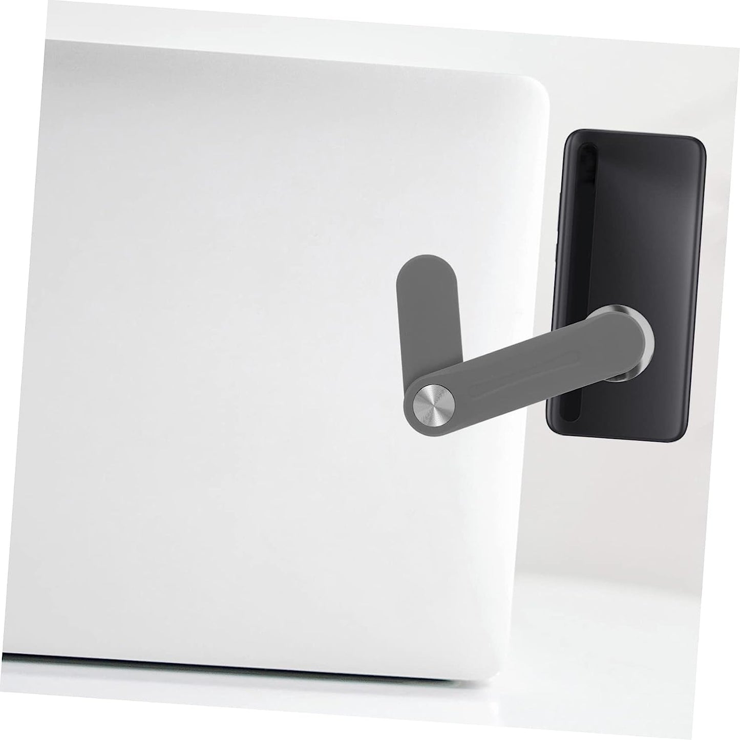 ULTECHNOVO 2Pcs Expand Mobile Phone Bracket Plastic Stand Hands Free Phone Holder Smart Phone Magnetic Phone Holder Magnetic Laptop Phone Mount Hands Free Phone Clip Laptop Stand Mount Abs  ULTECHNOVO   