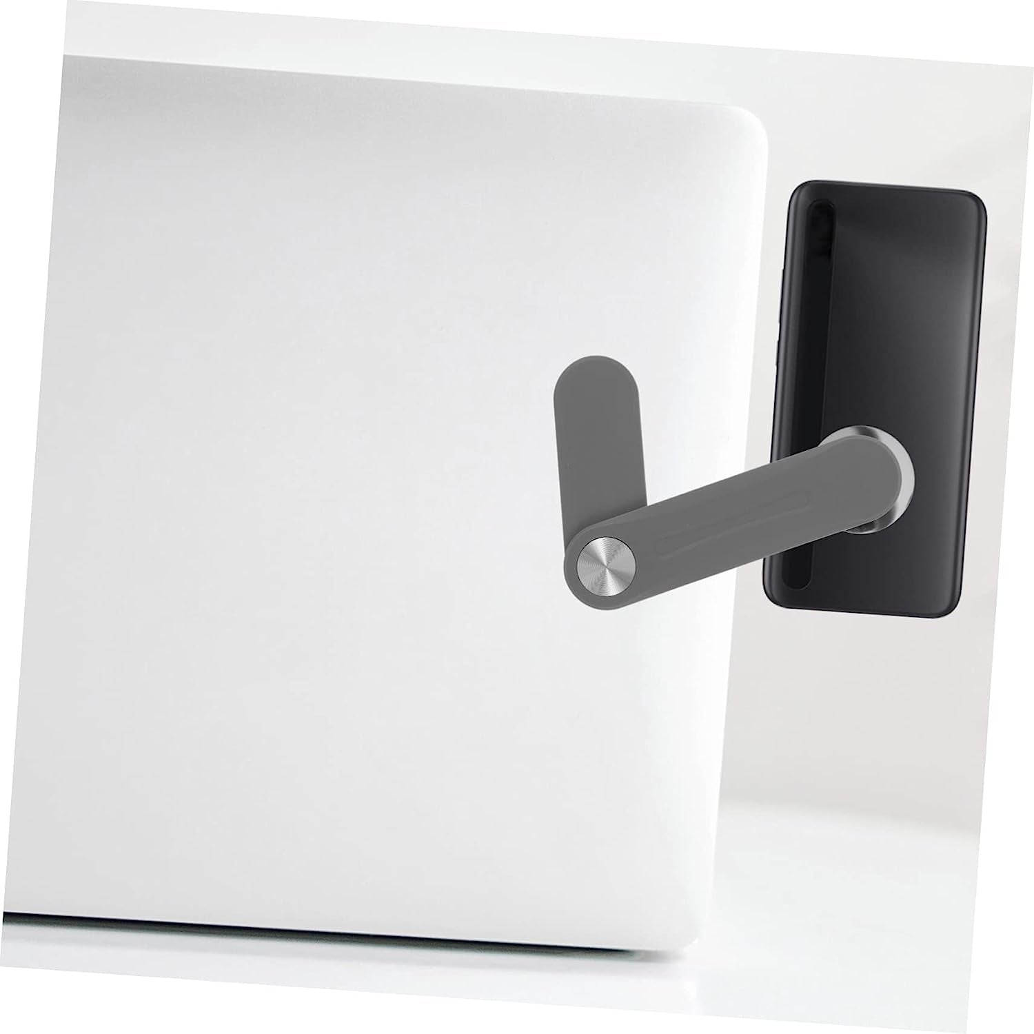 ULTECHNOVO 2Pcs Expand Mobile Phone Bracket Plastic Stand Hands Free Phone Holder Smart Phone Magnetic Phone Holder Magnetic Laptop Phone Mount Hands Free Phone Clip Laptop Stand Mount Abs  ULTECHNOVO   