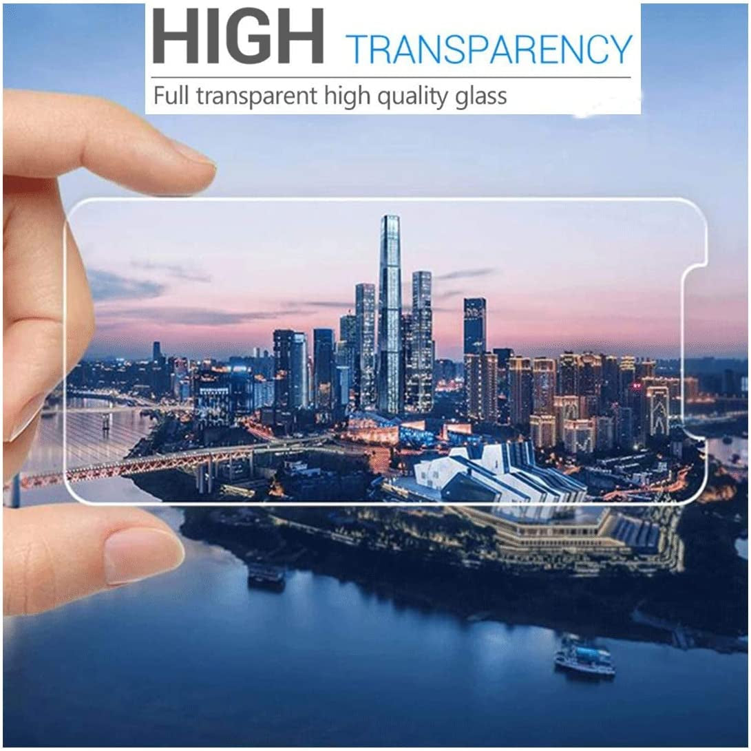 YZKJ Case for HTC Desire 20 Pro Cover + 3 X Screen Protector Tempered Glass Protective Film - Soft Gel Transparent TPU Silicone Protection Case for HTC Desire 20 Pro (6.5")  YZKJ   