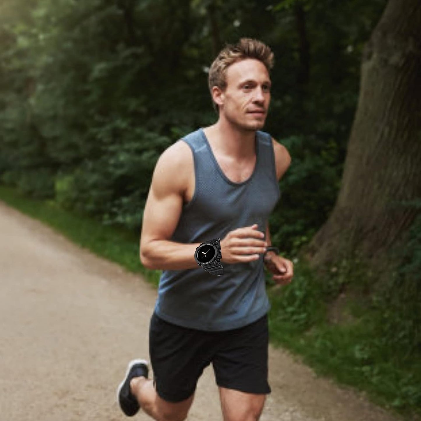 Pixel Watch Band Google Pixel Watch Band Silicone Watch Band Strap Shockproof Replacement Band One-Piece Strap for All-Round Protection Breathable Light Weight (Black)  BODYMART   