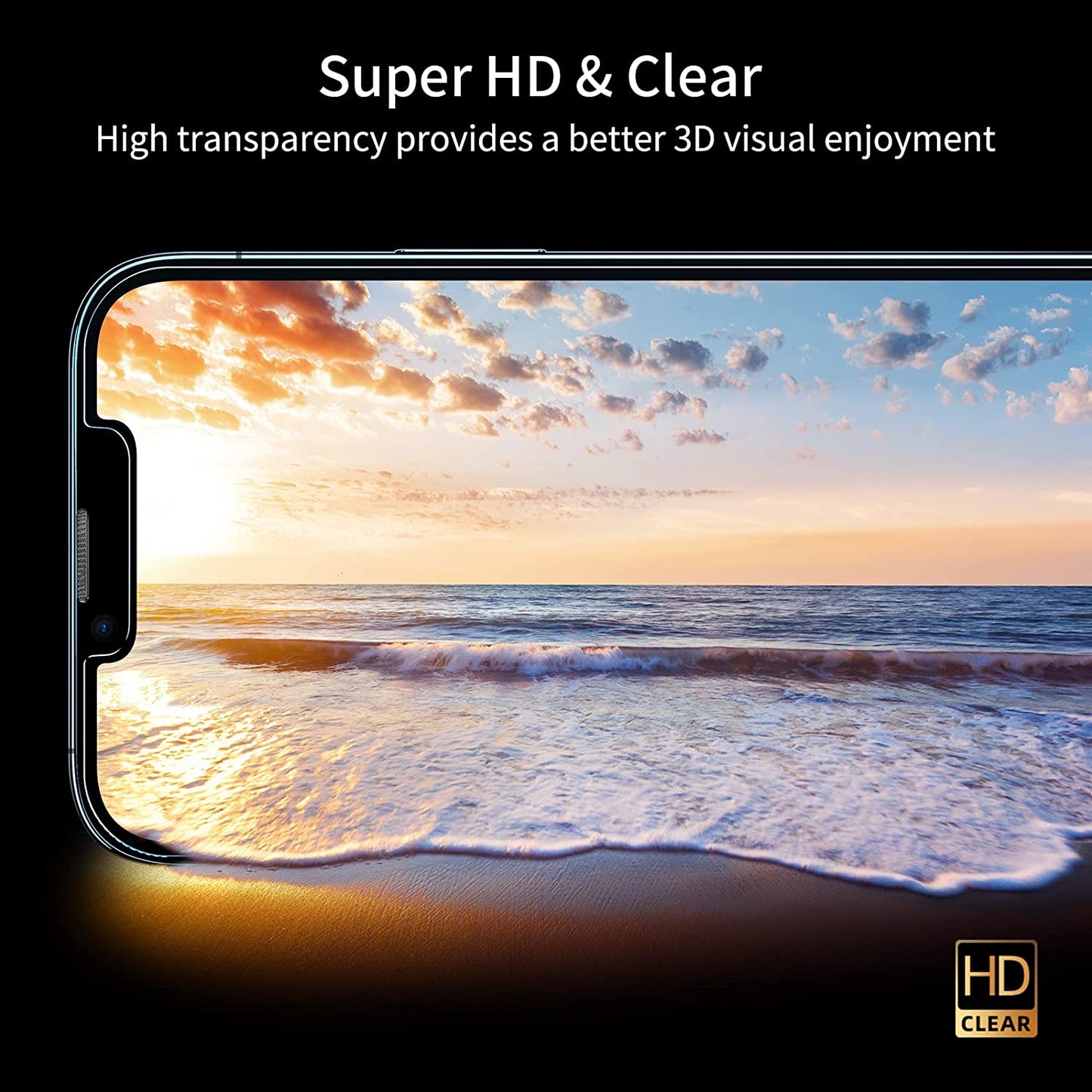 Unbreakcable Privacy Screen Protector for Iphone 14 / Iphone 13/13 Pro [2-Pack], Shatterproof Tempered Glass [True 28°Anti-Spy ] [Easy Installation Frame] [9H Hardness] [Bubble Free] for Apple 6.1''  UNBREAKcable   