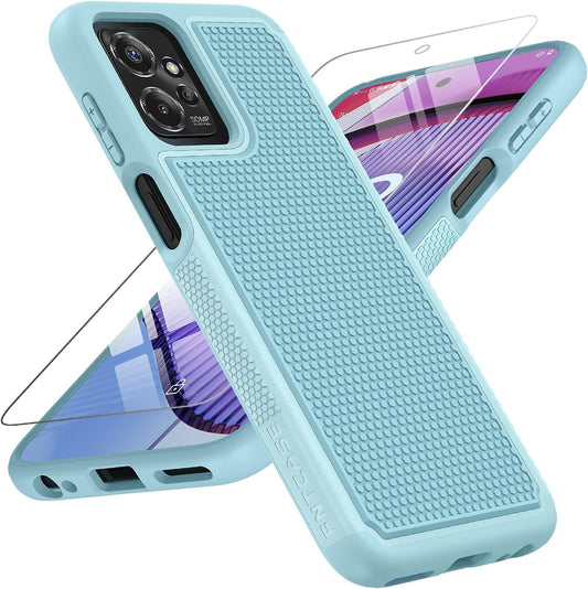 FNTCASE for Motorola Moto G-Power-5G 2023 Case: Moto G 5G 2023 Case Dual Layer Shockproof Protective Textured Design Cell Phone Cover Heavy Duty Rugged Tough Back Hardshell Hybrid Slim Basic Case  FNTCASE   