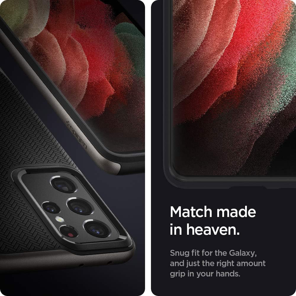 Spigen Neo Hybrid Designed for Galaxy S21 Ultra Case (2021) - Gunmetal  Spigen   