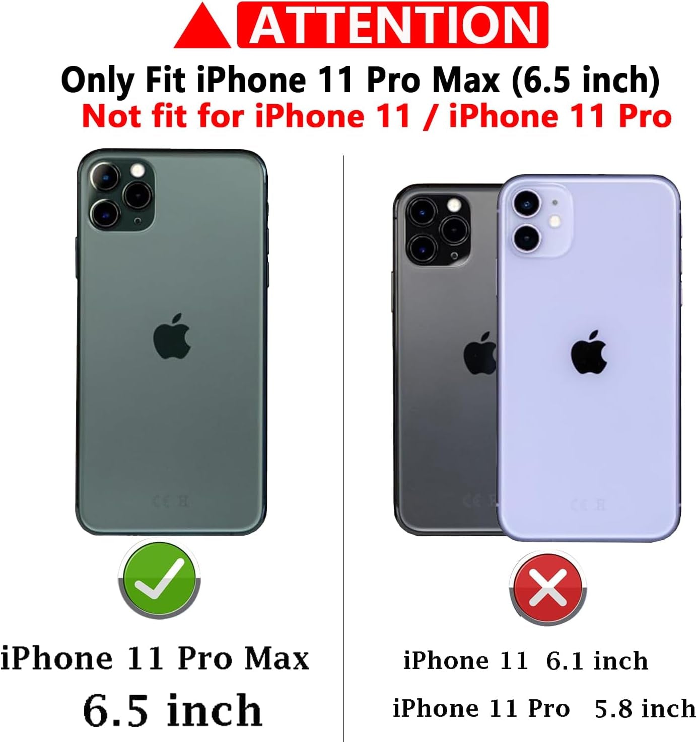 YZOK for Iphone 11 Pro Max Case with Slide Camera Cover+ HD Screen Protector,Rotated Ring Kickstand Military Grade Shockproof Protective Cover-Red  YZOK   