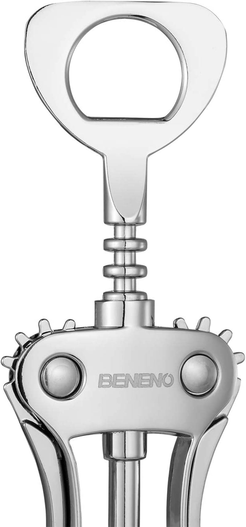 Wine Opener, Zinc Alloy Premium Wing Corkscrew Wine Bottle Opener with Multifunctional Bottles Opener, Upgrade  Beneno   