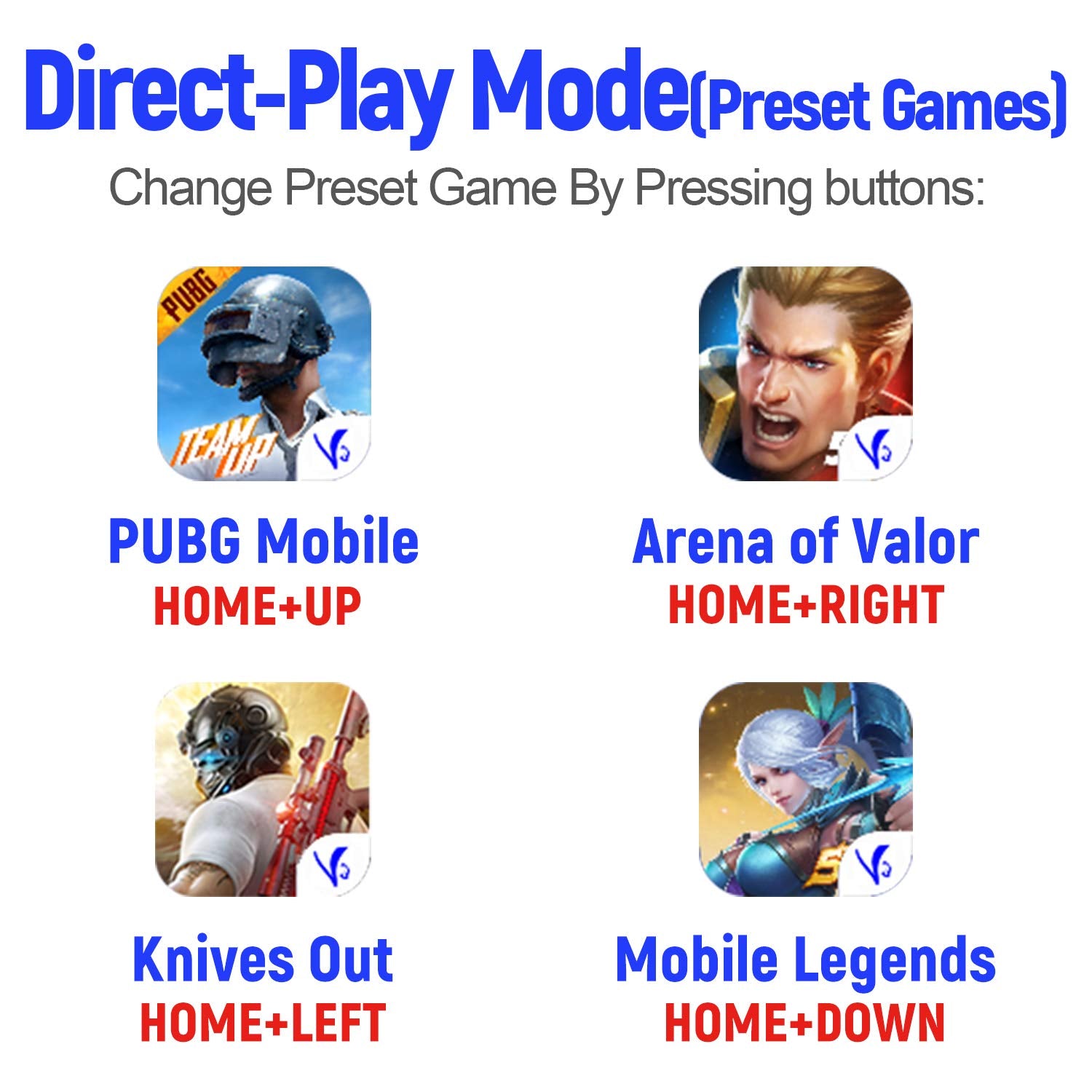 Mcbazel PG 9023S Extendable Wireless Mobile Gaming Gamepad Controller for Android PC Smart Phone (NOT for Ios)  Mcbazel   