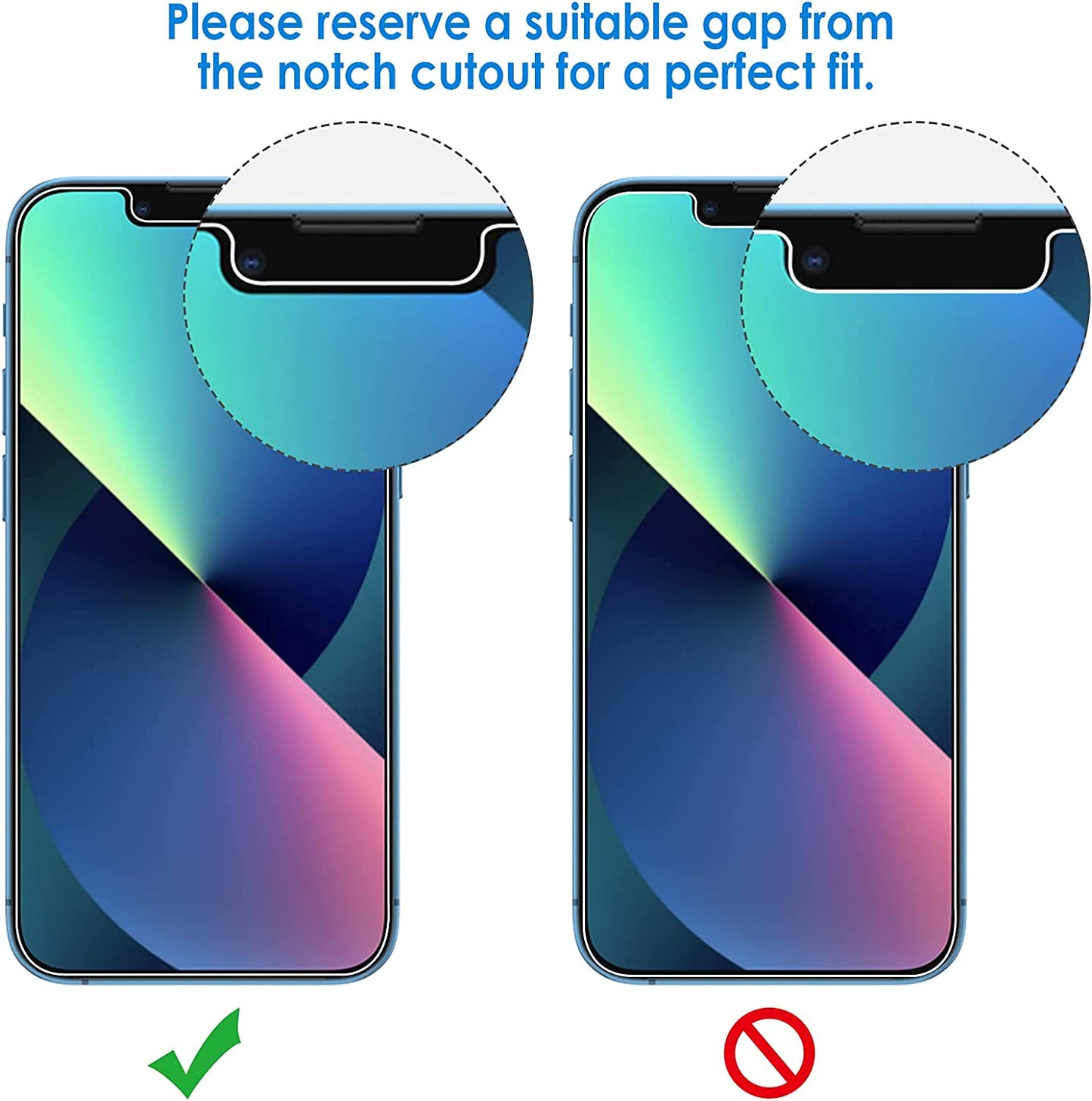 Jetech Privacy Screen Protector for Iphone 13/13 Pro 6.1-Inch, anti Spy Tempered Glass Film, 2-Pack  JETech   
