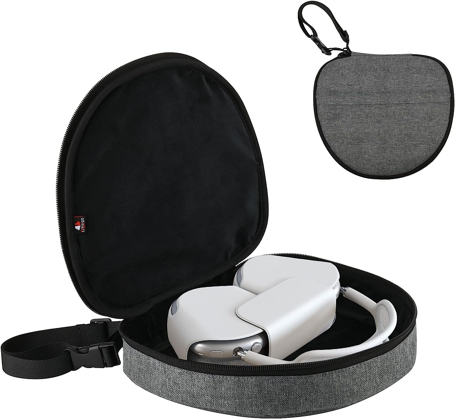 Txesign Travel Carrying Case for Apple Airpods Max Headphone, Protective Storage Bag for Airpods Max/Sony MDR-XB950BT/JBL Tune 510BT/E7 PRO/QC35  TXEsign   