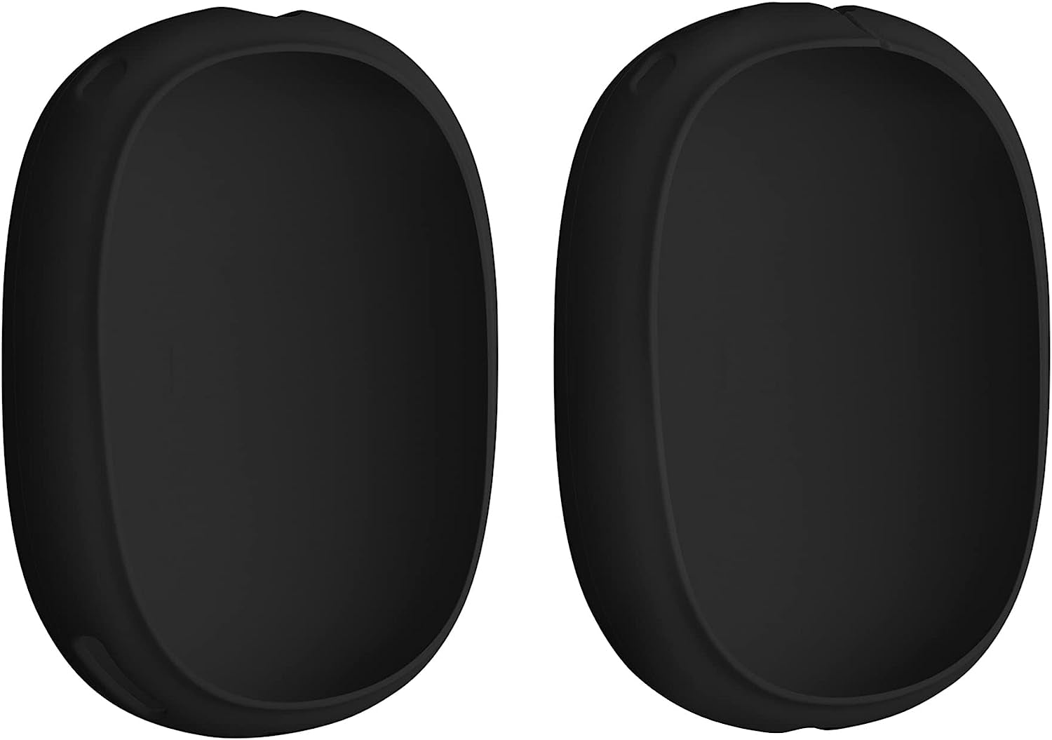 Kwmobile Silicone Covers Compatible with Apple Airpods Max (Set of 2) - Ear Cups Cover Case - Dusty Pink  KW-Commerce black  