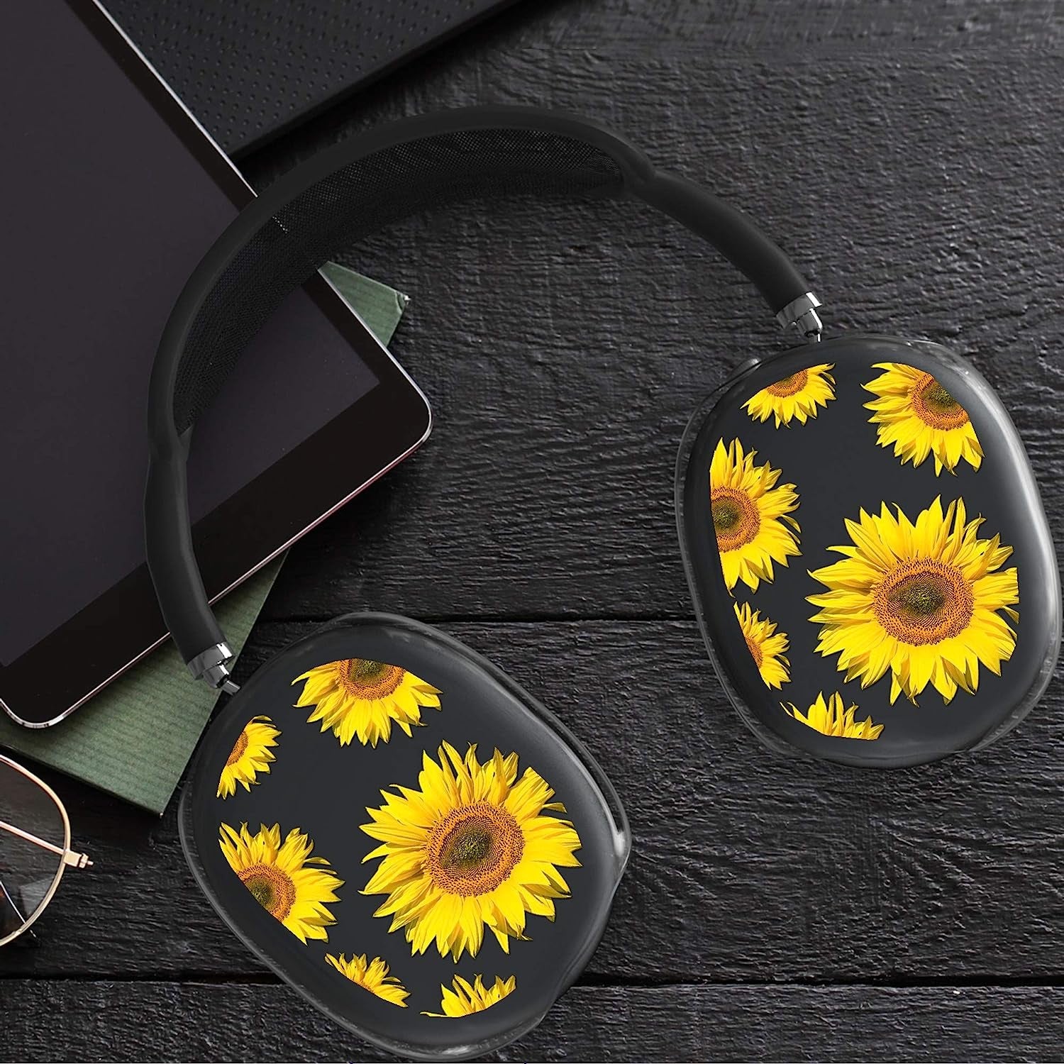 Pimpcase Compatible with Airpods Max Case Cover Headphone Sunflowers  PimpCase   