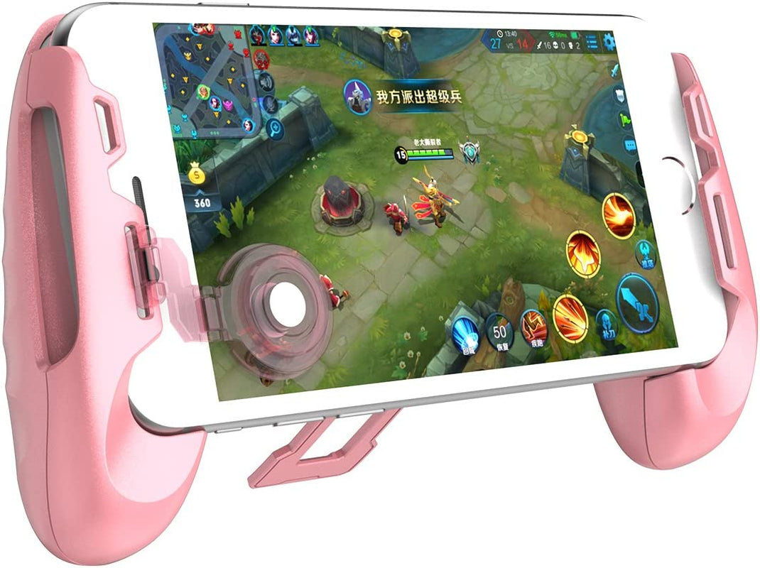 Gamesir F1 Mobile PUBG Joystick Controller Grip Case for Smartphones, Mobile Phone Gaming Grip with Joystick, Controller Holder Stand Joypad with Ergonomic Design  GameSir   