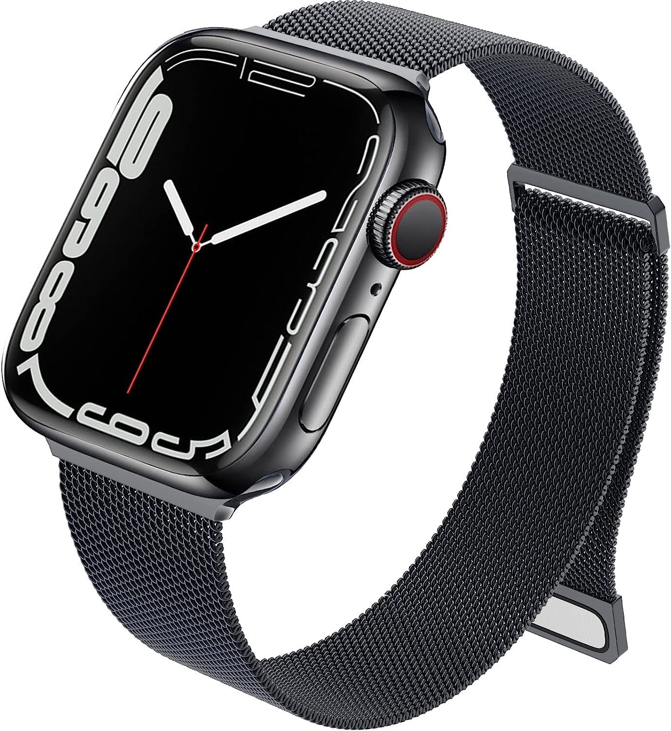 EPULY Compatible with Apple Watch Band 42Mm 44Mm 45Mm 49Mm 38Mm 40Mm 41Mm,Stainless Steel Mesh Loop Magnetic Clasp Bands for Iwatch Ultra Series 8 SE 7 6 5 4 3 2 1 Women Men--49Mm/49Mm/45Mm/44Mm/42Mmm Space Grey.  EPULY   