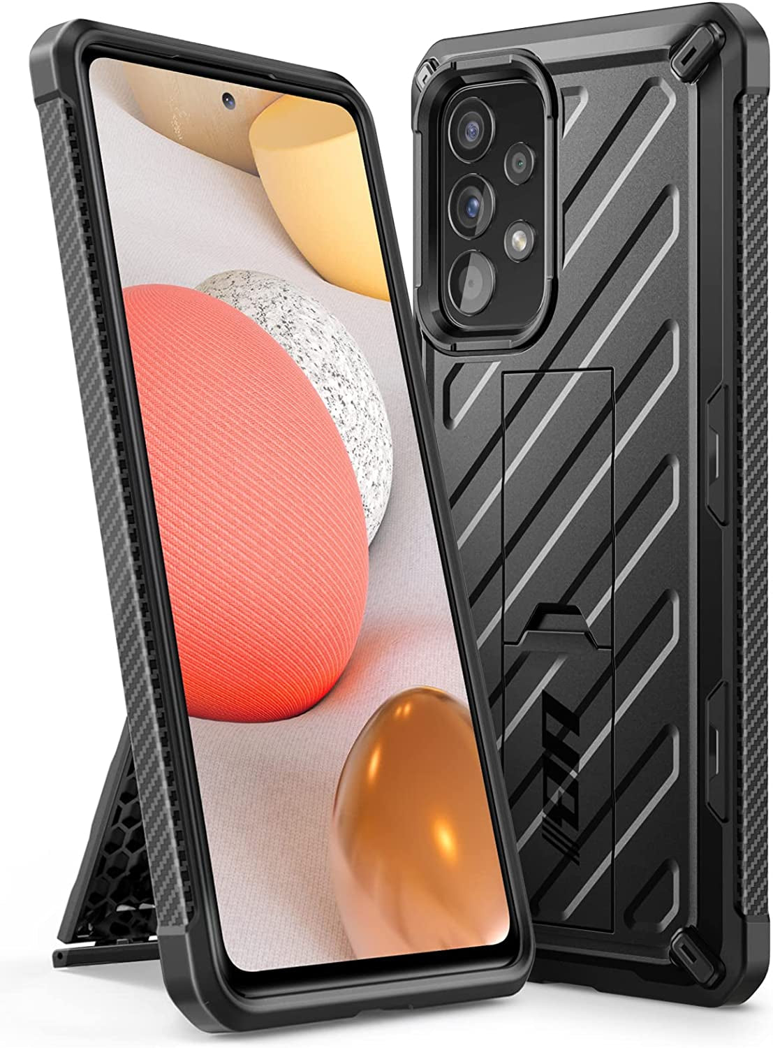 SUPCASE Samsung Galaxy A53 5G (2022) Case, Slim Heavy Duty Shockproof [Unicorn Beetle Series] Case with Kickstand (Black)  SUPCASE   