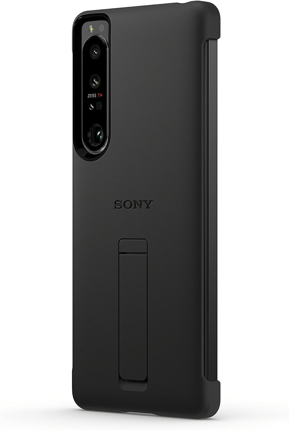 Sony Xperia 1 IV Official Case with Stand - Black, Wireless Charging Compatible  Sony   