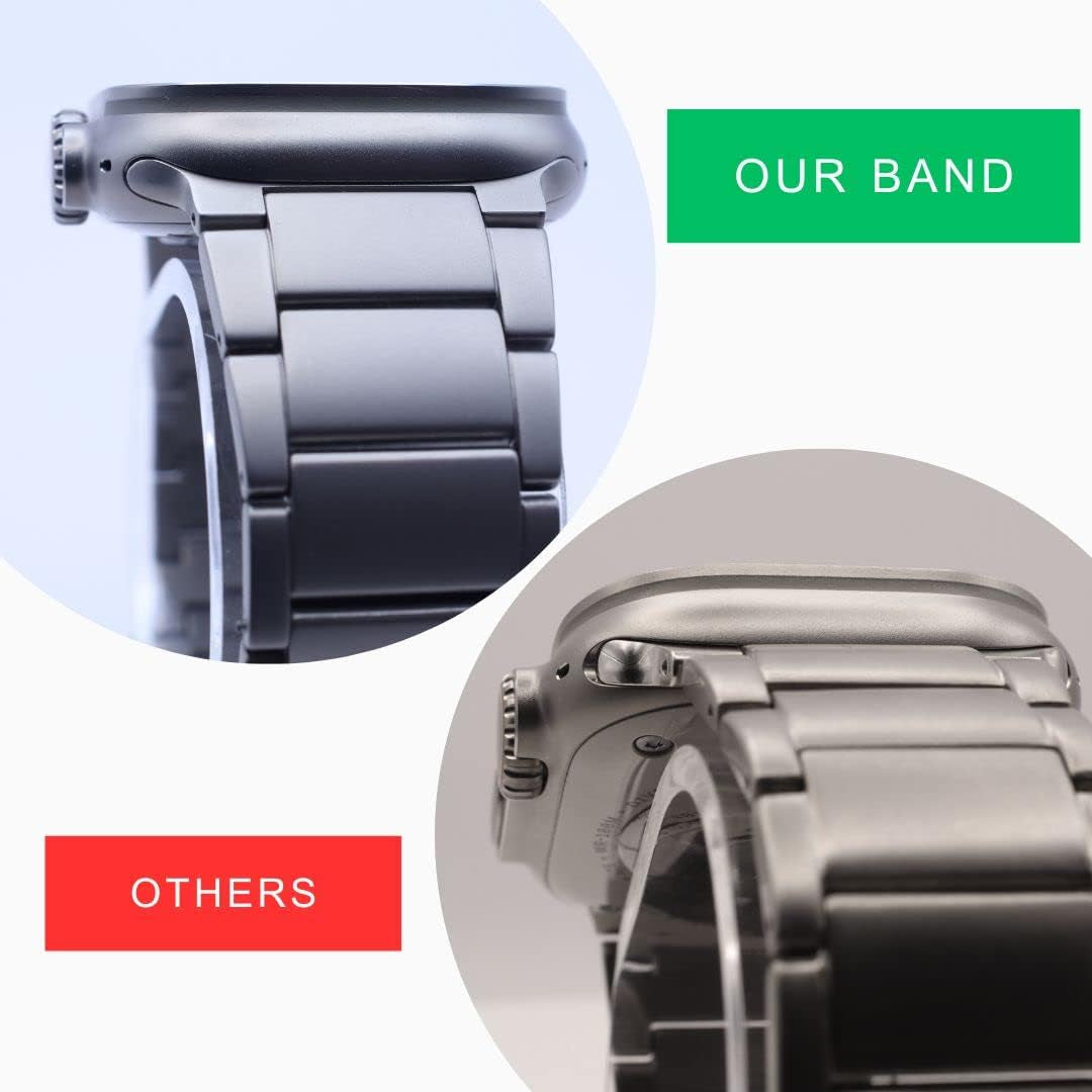 Ultra Titanium Band 49Mm Compatible with Apple Watch Ultra Metal Band - Titanium Metal Bracelet  Generic   