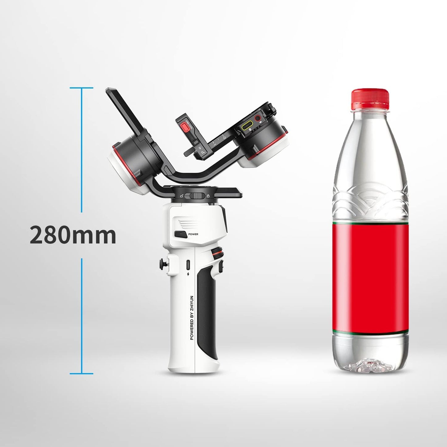 Zhiyun Crane M3 3-Axis Handheld Gimbal Stabilizer Crane M2 Upgraded for Mirrorless Cameras Smartphone Action Cameras with A6600, M50, R6, Gopro, Iphone 13/12 Max (Crane M3 Pro)  zhi yun   