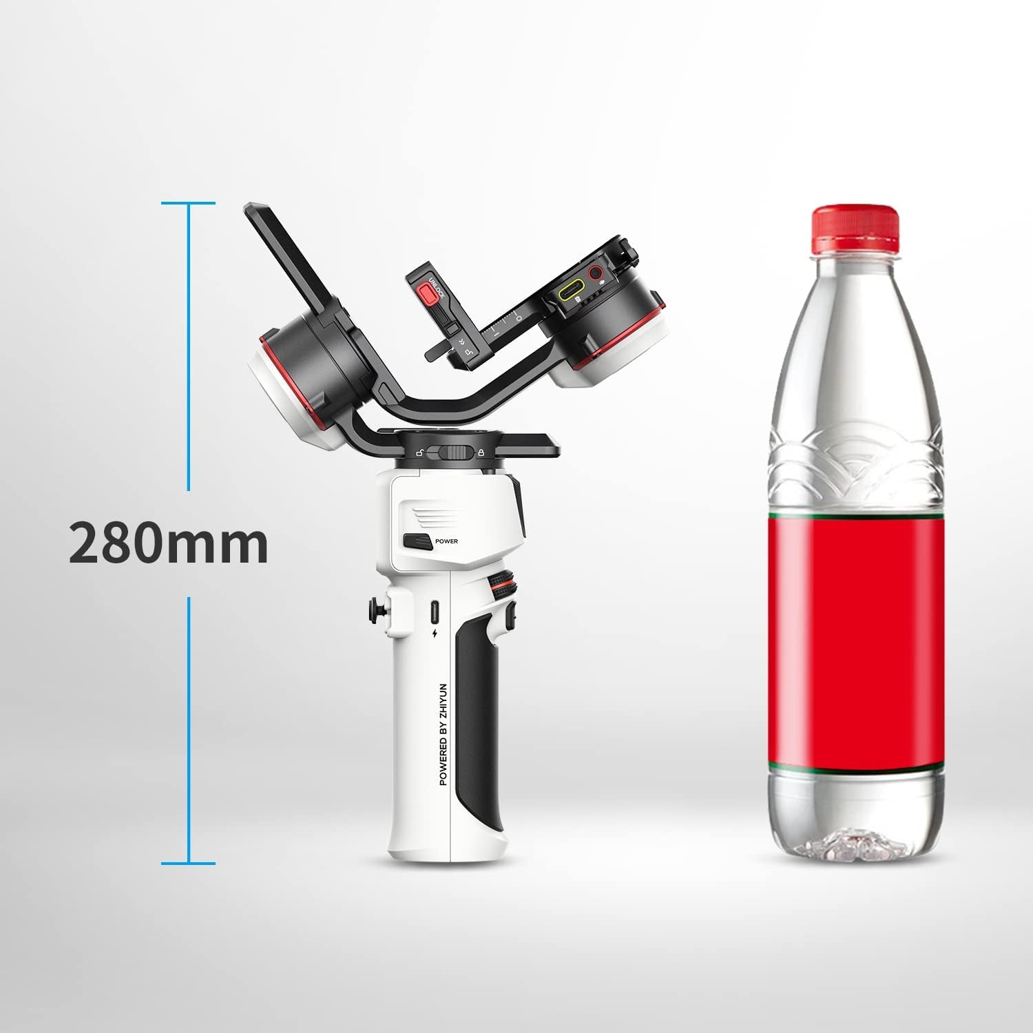 Zhiyun Crane M3 3-Axis Handheld Gimbal Stabilizer Crane M2 Upgraded for Mirrorless Cameras Smartphone Action Cameras with A6600, M50, R6, Gopro, Iphone 13/12 Max (Crane M3 Pro)  zhi yun   