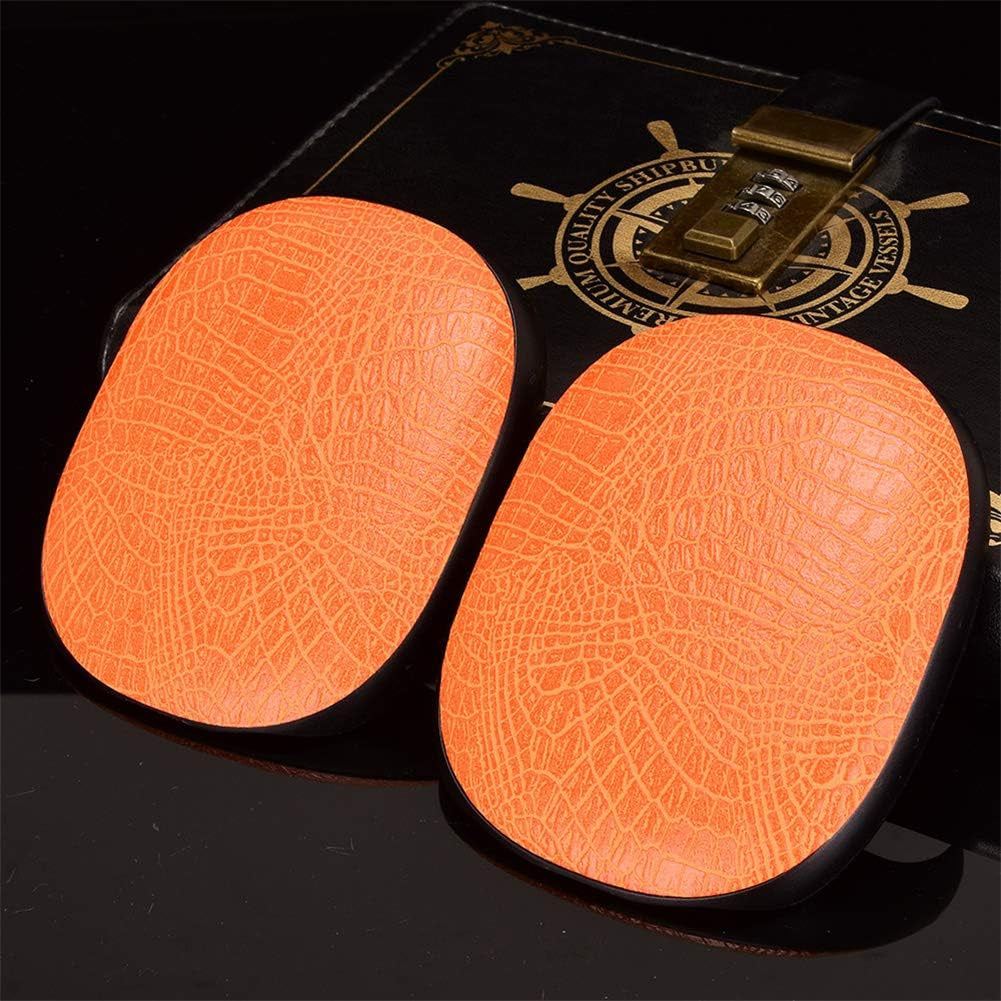 DAYJOY Leather Case Compatible with Airpods Max, Crocodile Pattern Leather Protective Case Cover for Airpods Max (Orange)  DAYJOY   