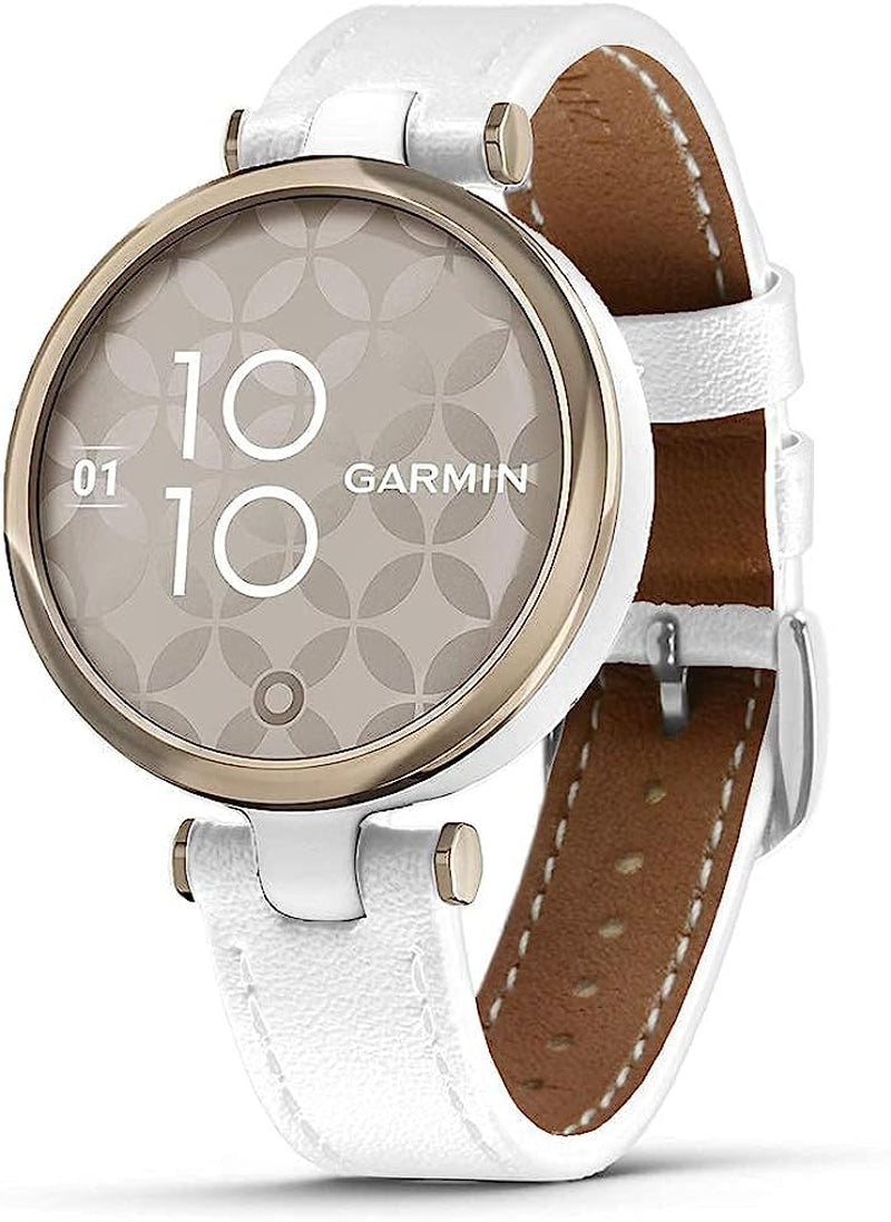 C2D JOY Leather Straps Compatible with Garmin Lily Bands Smartwatch Replacement Watchband for Women Classic Style Accessory with Unique Screwdriver  C2D JOY   