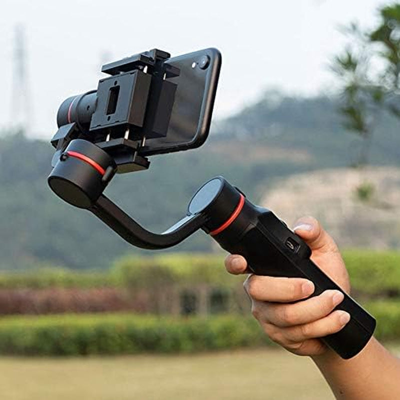 YTYZC 3 Axis Handheld Gimbal USB Charging Video Record Universal Adjustable Direction Smartphone Stabilizer with Stand  ytyzc   