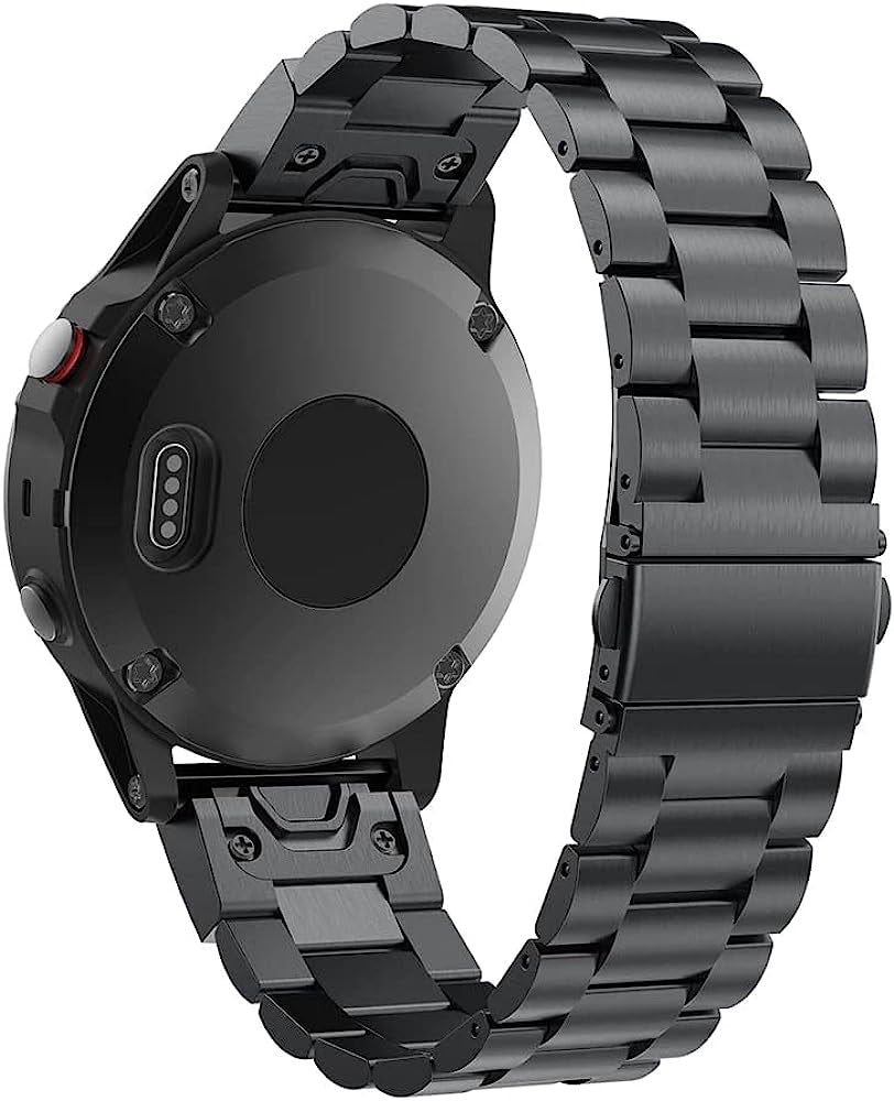 IRJFP 26 22MM Watchband Strap for Garmin 7X 7 Watch Easyfit Stainless Steel Strip Wrist Band for Garmin Fenix 5 5X plus 6 6X Bracelet  IRJFP   