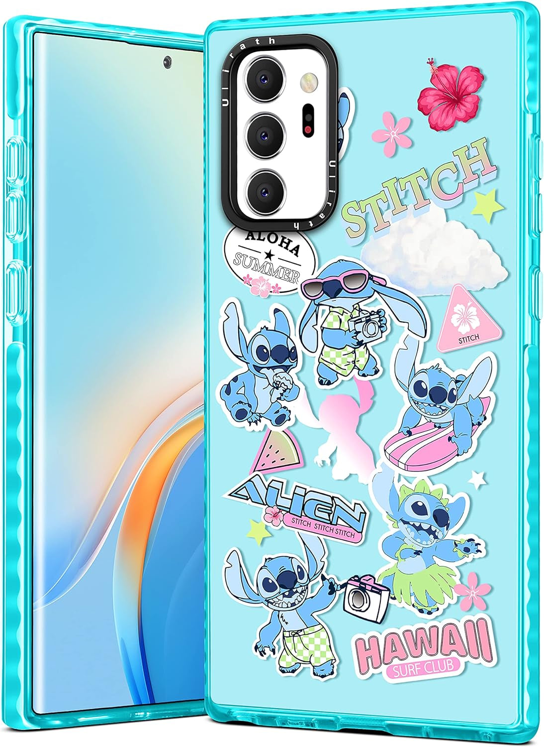 Ulirath for Samsung Galaxy Note 20 Ultra 6.9" Case Cartoon Dont Touch My Phone Designer Pattern Cover Cool Funny for Girly Girls Kids Boys Bumper Soft Protective Phone Cases for Galaxy Note 20 Ultra  Ulirath For Samsung Galaxy Note 20 Ultra-Sticker Stih  