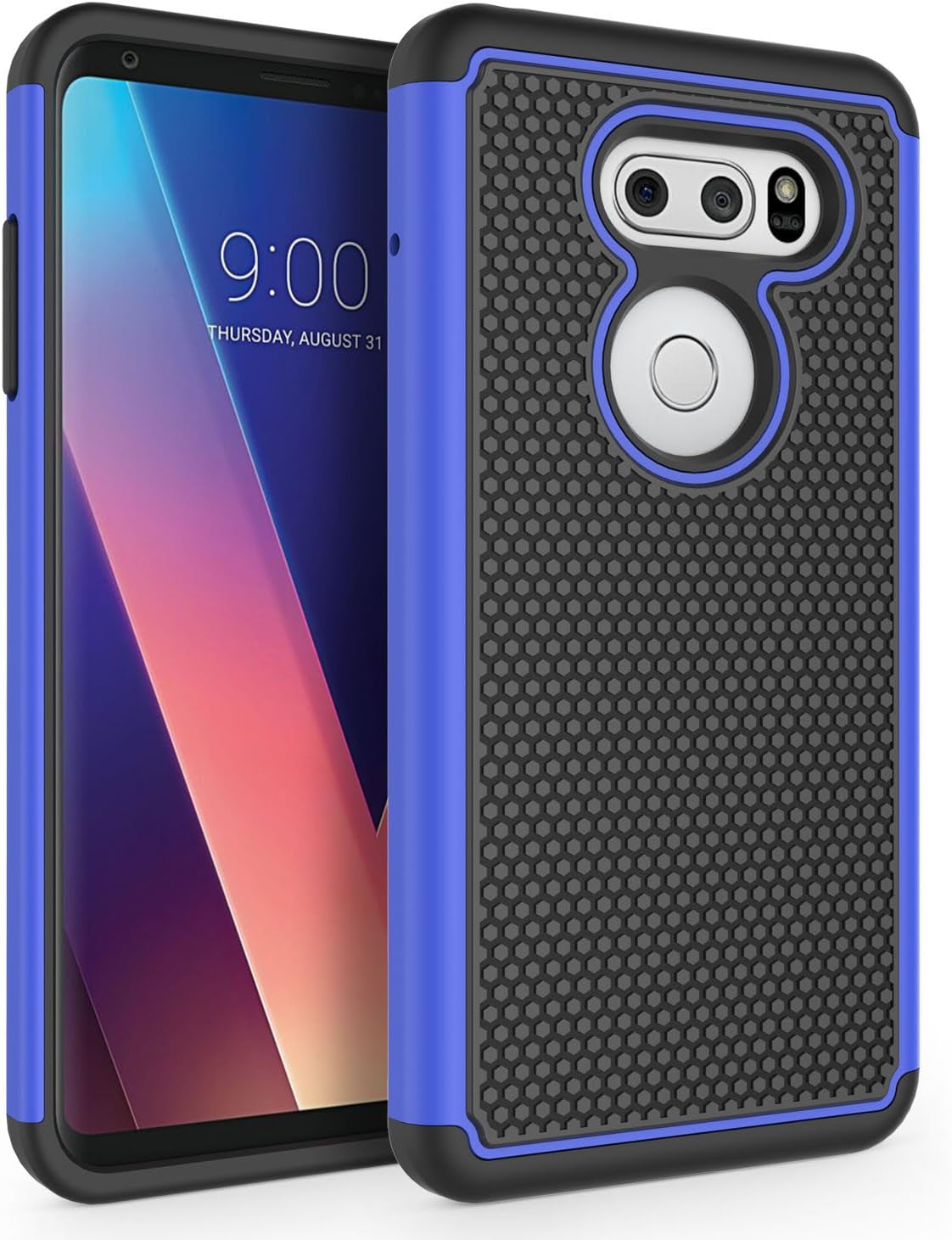 SYONER Shockproof Phone Case Cover for LG V30 [Blue]  SYONER   