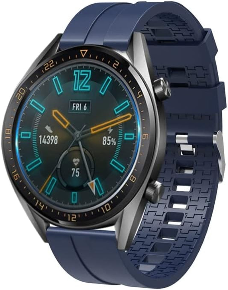 BUDAY Silicone Straps for Garmin Vivoactive 3 Music/Forerunner 645 245 245M/ Vivomove Band Sport Wristband for Garmin Venu Correa  BUDAY   