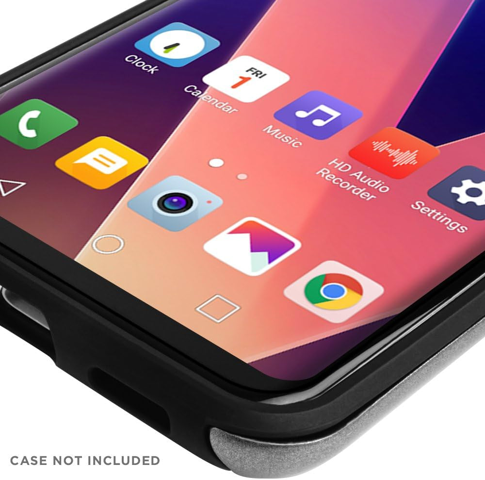 Skinomi Techskin [2-Pack] (Case Compatible) Clear Screen Protector for LG V35 Thinq (LG V30/V30S Thinq/V30S+ Thinq) Anti-Bubble HD TPU Film  Skinomi   