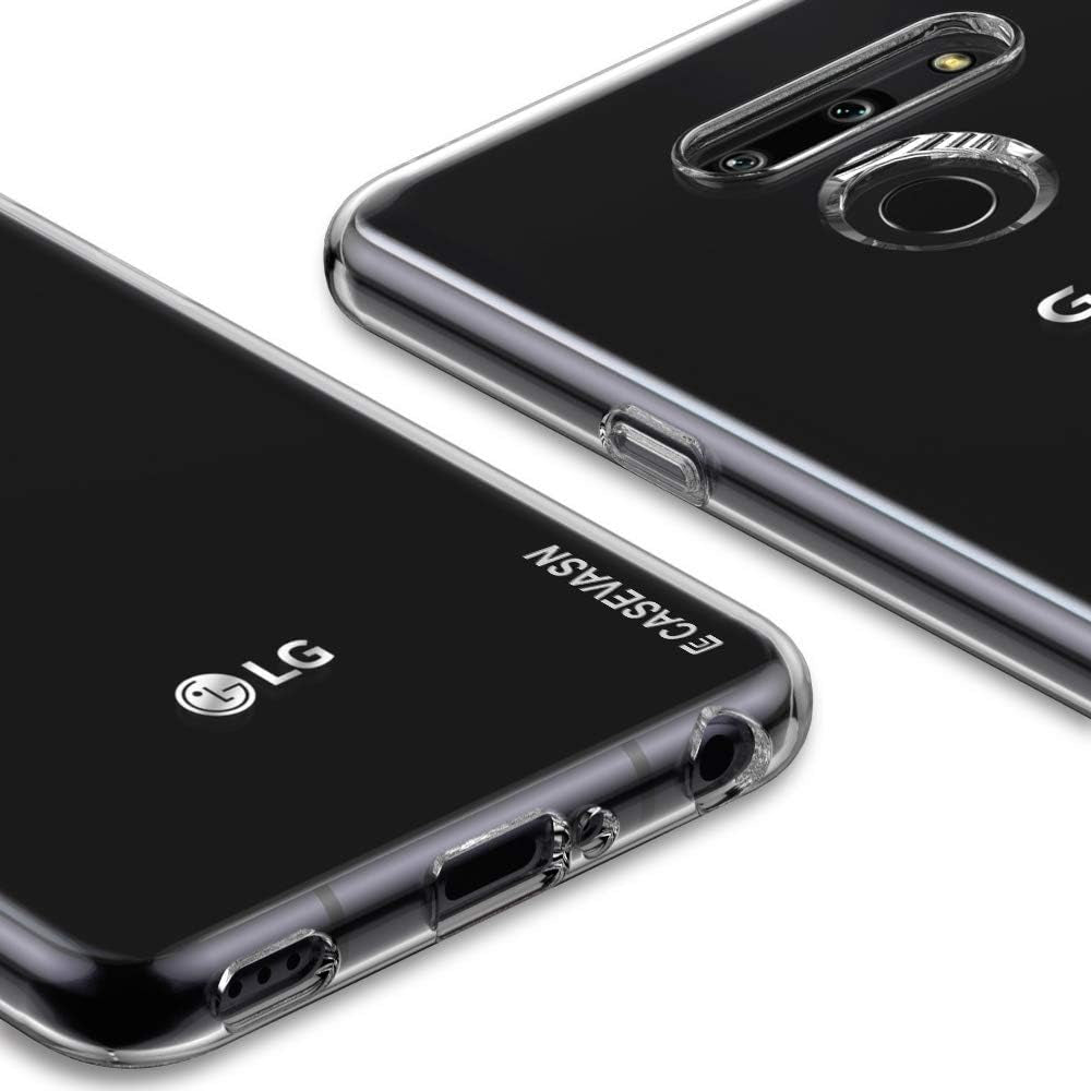CASEVASN TPU Case Compatiable with LG G8/LG G8 Thinq, Ultra Slim Thin Shockproof Anti-Scratches Flexible TPU Gel Slim Fit Soft Skin Silicone Protective Case Cover for LG G8 / LG G8 Thinq (Clear)  CASEVASN   