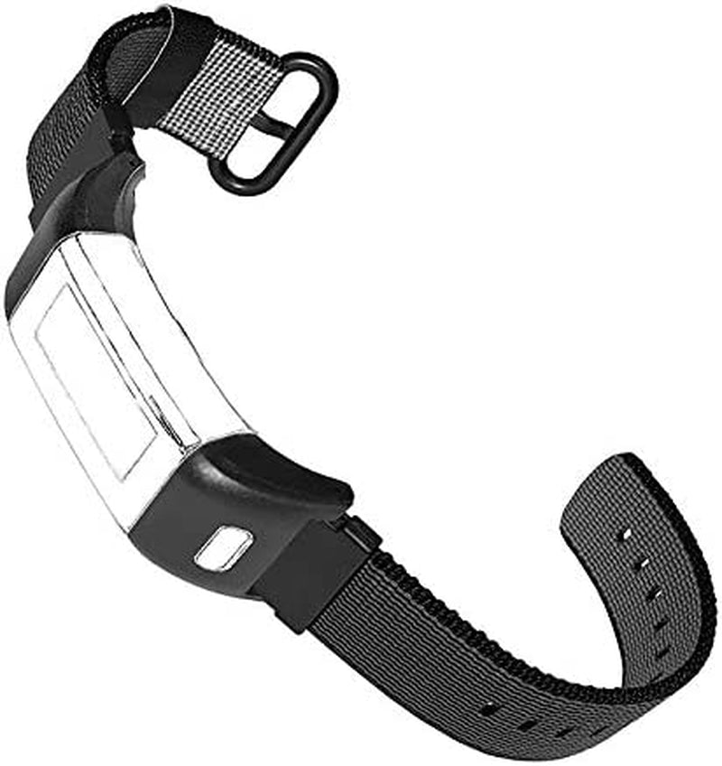 C2D JOY Classic Nylon Weave Band Compatible with Garmin Vivosmart HR Hr+Plus Approach X10 X40 Replacement Bands Smart Watch Strap with Accessory Adpaters  C2D JOY   