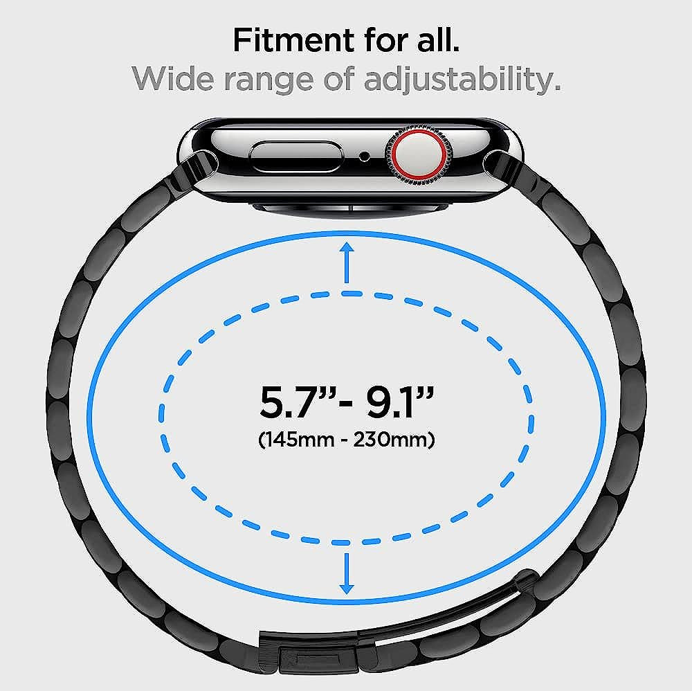 Spigen Modern Fit Designed for Apple Watch Band for Apple Watch Ultra (49Mm), Series 8/7 (45Mm), Series SE2/6/SE/5/4 (44Mm) and Series 3/2/1 (42Mm)  Spigen   