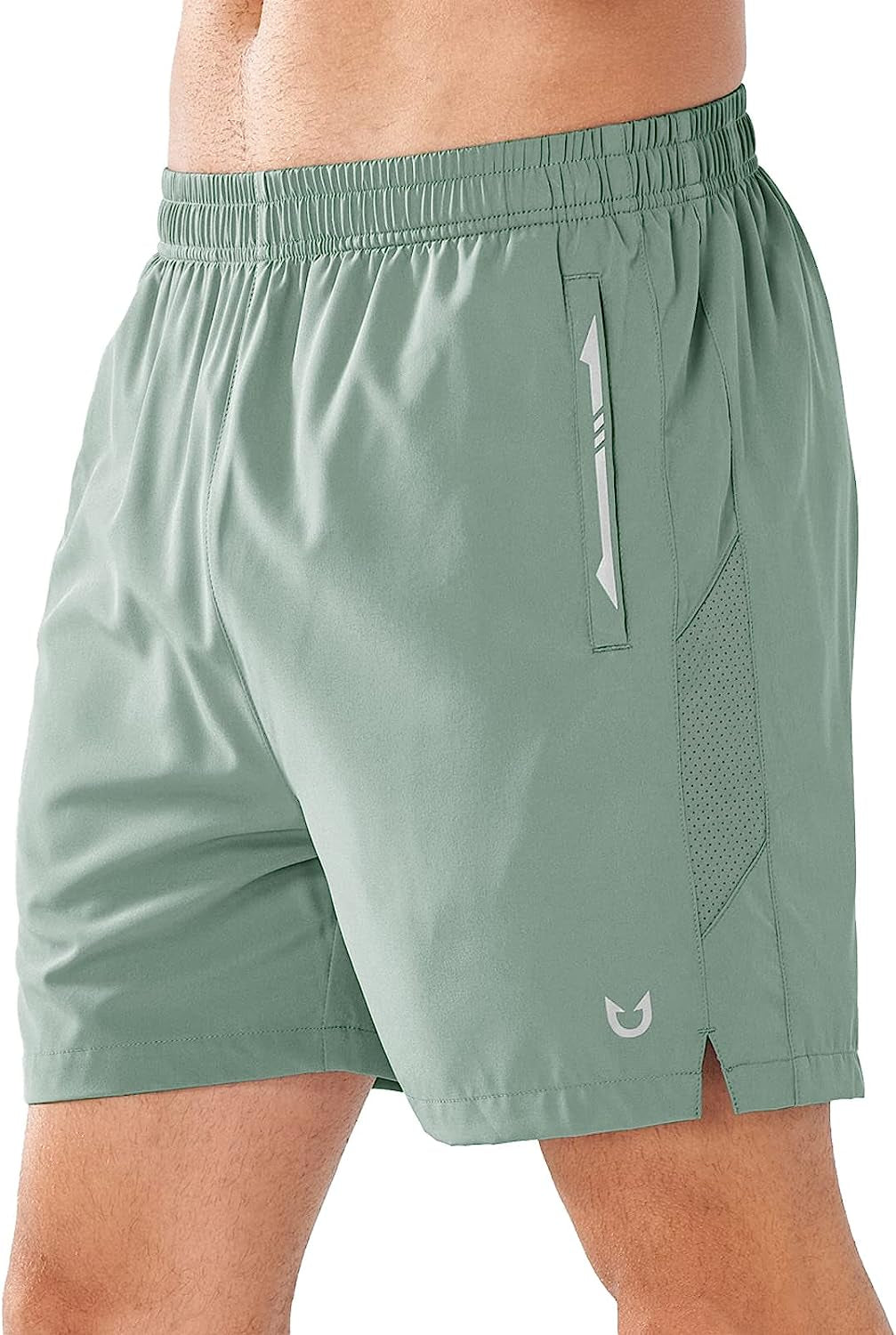 NORTHYARD Men'S Running Athletic Shorts 5 Inch Workout Gym Tennis Quick Dry Short for Active Training with Zipper Pockets  NORTHYARD Lodenfrost 5 inch Small