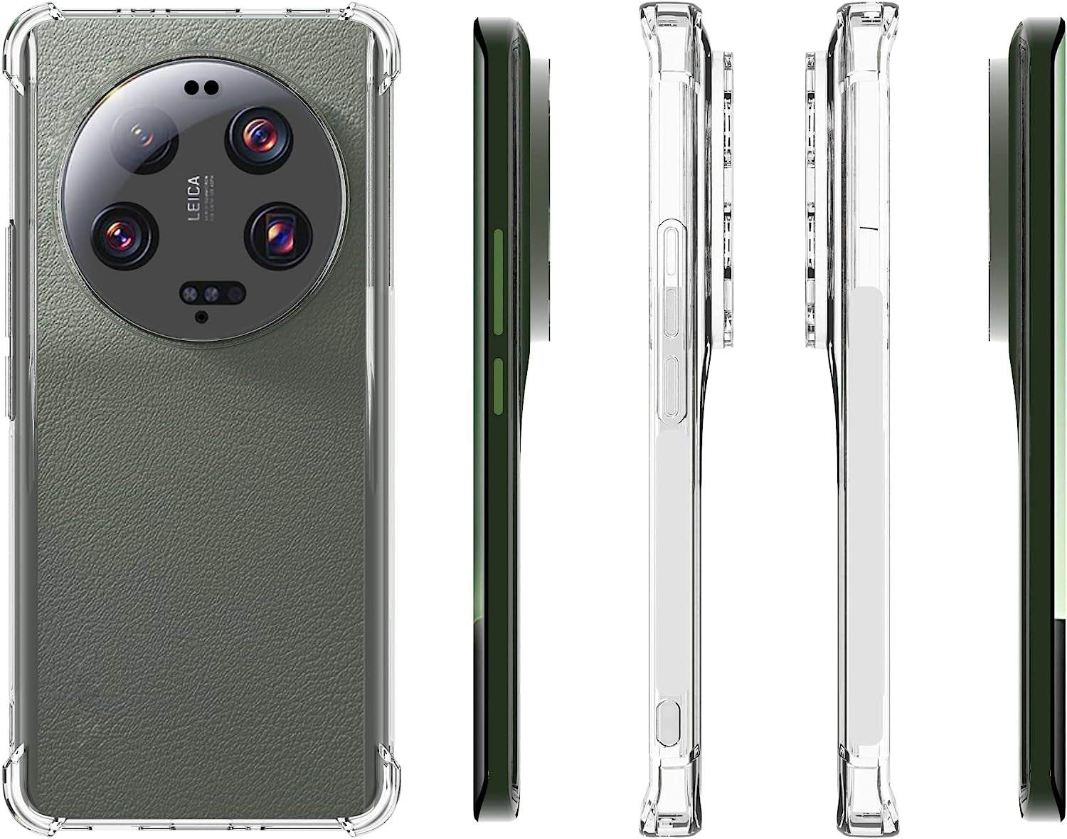 USTIYA Case for Mi Xiaomi 13 Ultra Clear TPU Four Corners Protective Cover Transparent Soft  Shenzhen Jinyi Technology Co., Ltd.   