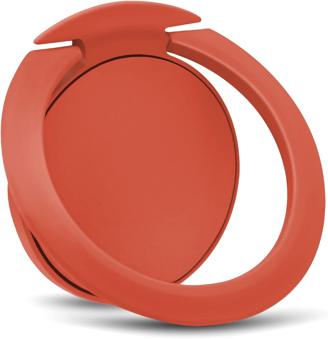 Naiadiy Zinc Alloy Cell Phone Ring Holder Finger Ring Stand, 360 Degree Rotation Kickstand Grip Holder (Square/Gold)  Naiadiy Paint/Circular/Red  