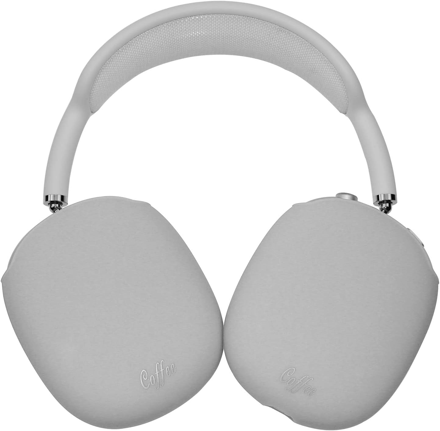 Coffee Compatible with Apple Airpods Max Case Cover Protective Silicone Case for Airpods Max Headphones (Nightglow Blue)  Coffea Gray  