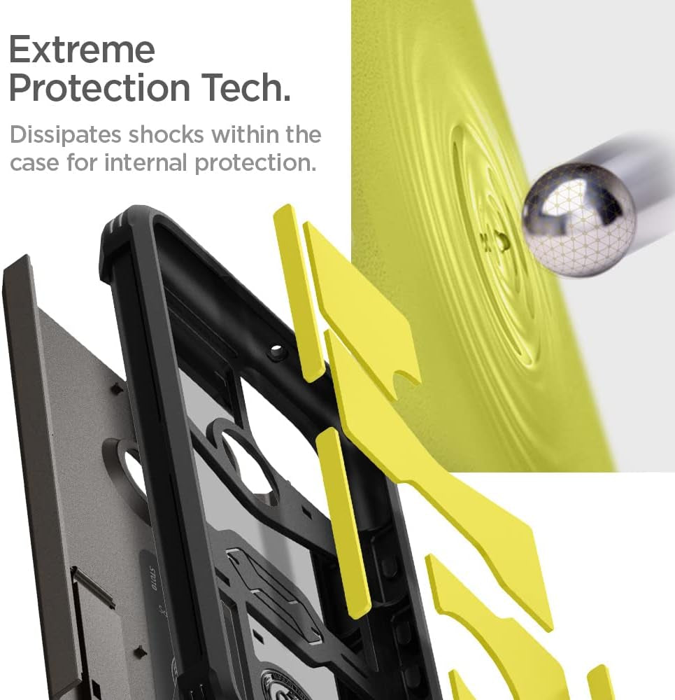 Spigen Tough Armor [Extreme Protection Tech] Designed for Pixel 5 Case (2020) - Gunmetal  Spigen   