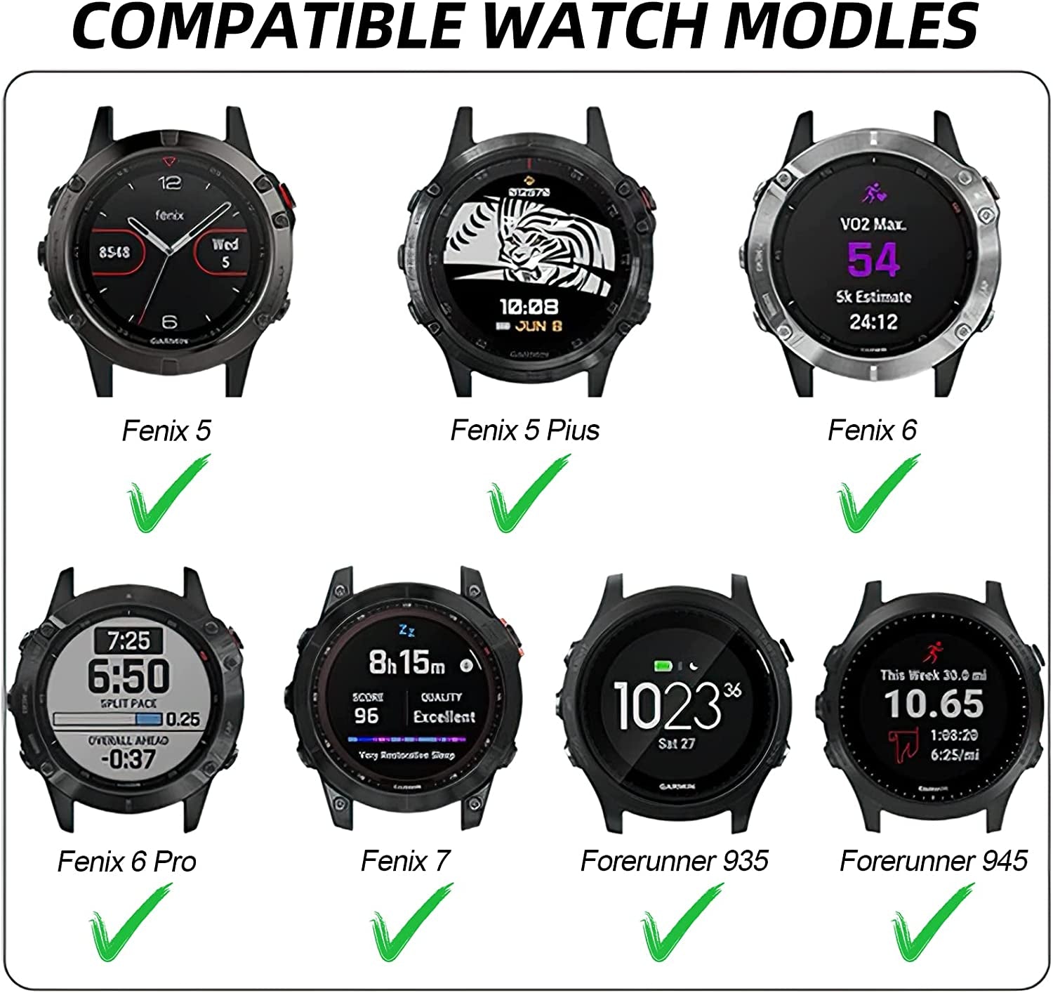 Blackpro Alpine Loop Nylon Strap Compatible Garmin Fenix 6/Fenix 6X Pro/Fenix 5 Watch Band,22Mm Sport Nylon Replacement Watch Bands for Garmin Fenix 6 Pro/Sapphire.  BlackPro   