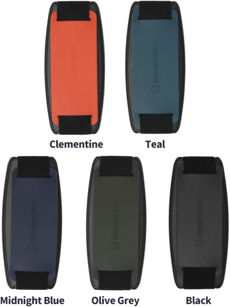 Sinjimoru Detachable Phone Grip Kickstand for Wireless Charging Compatible Phone Finger Holder for Iphone 12 & Smartphones. Sinji Mount S-Grip Black  Sinjimoru Co. Ltd   