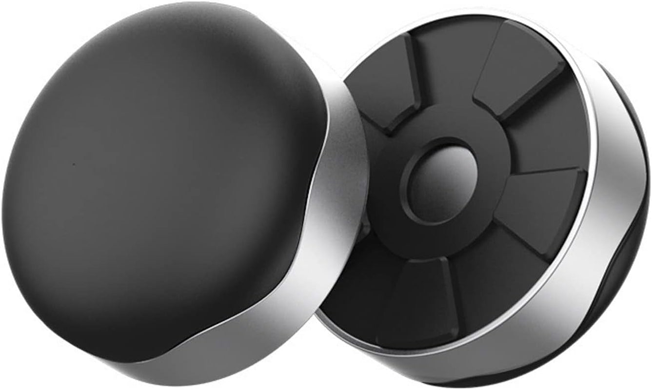 Amayyabjbzj Laptop Stand Laptop Stand Magnetic Portable Cooling Pad for Laptop Cool Ball Heat Dissipation Skidproof Pad Cooler Stand (Color : Black)  AMAYYAbjbzj   