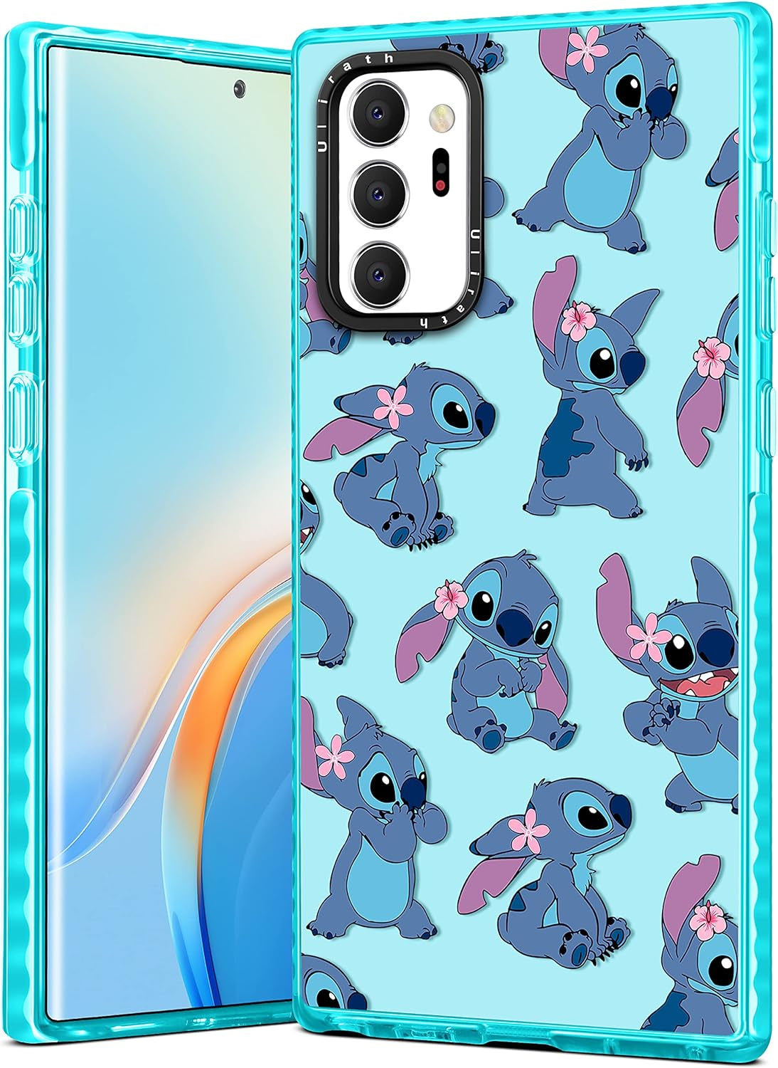 Ulirath for Samsung Galaxy Note 20 Ultra 6.9" Case Cartoon Dont Touch My Phone Designer Pattern Cover Cool Funny for Girly Girls Kids Boys Bumper Soft Protective Phone Cases for Galaxy Note 20 Ultra  Ulirath For Samsung Galaxy Note 20 Ultra-Black Stih  