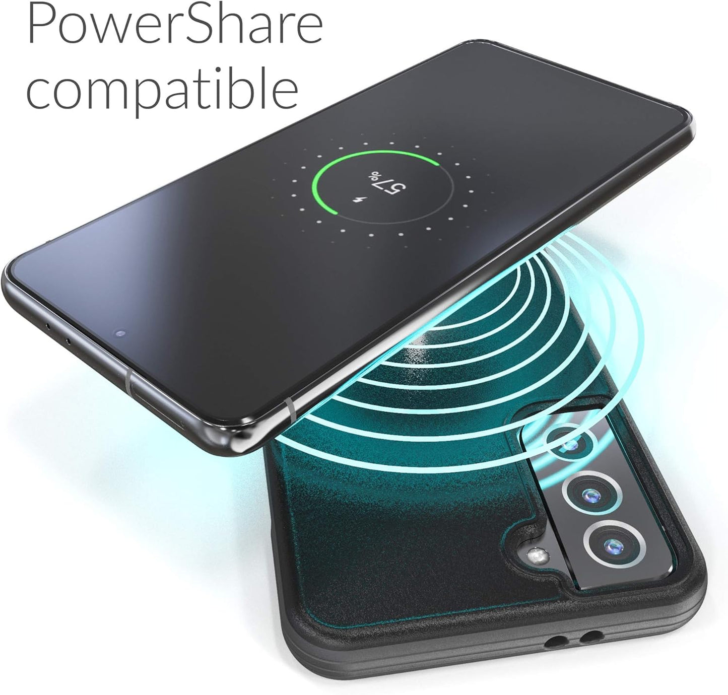 Crave Slim Guard for Galaxy S21 Case, Shockproof Case for Samsung Galaxy S21, S21 5G (6.2 Inch) - Black  Crave   