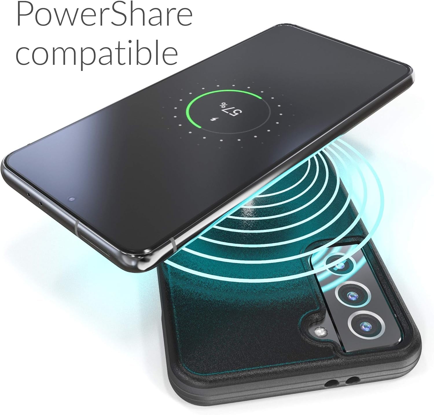 Crave Slim Guard for Galaxy S21 Case, Shockproof Case for Samsung Galaxy S21, S21 5G (6.2 Inch) - Black  Crave   